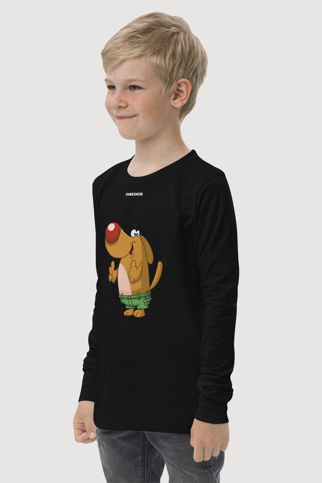 Ringspun Cotton Long Sleeve T-shirt - Famesnob