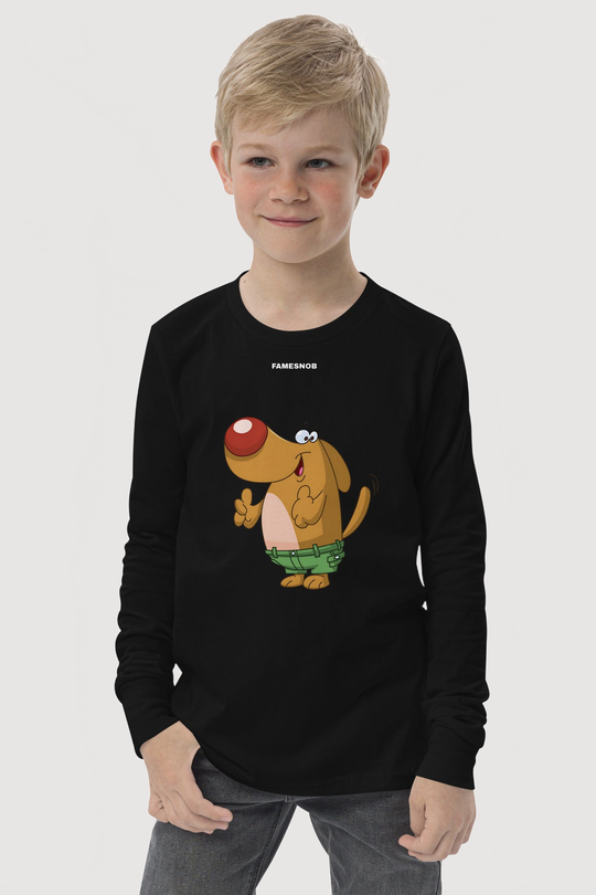 Ringspun Cotton Long Sleeve T-shirt - Famesnob