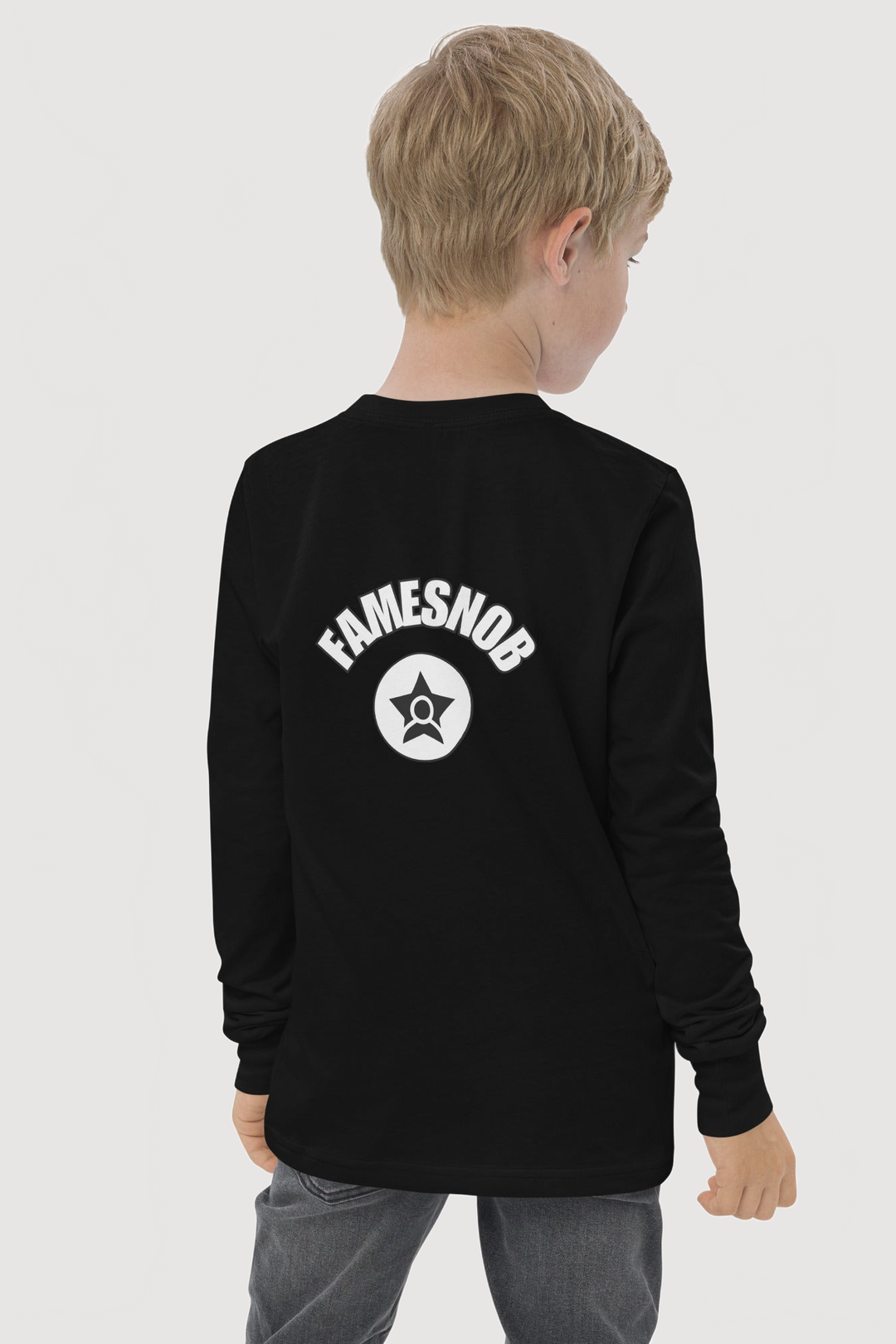 Ringspun Cotton Long Sleeve T-shirt - Famesnob