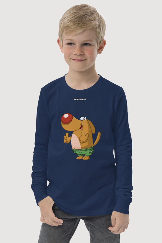 Ringspun Cotton Long Sleeve T-shirt - Famesnob