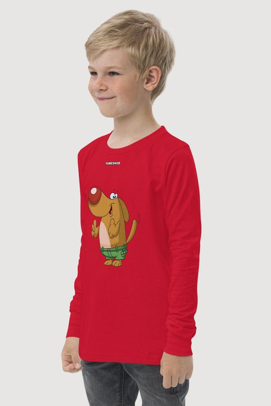 Ringspun Cotton Long Sleeve T-shirt - Famesnob