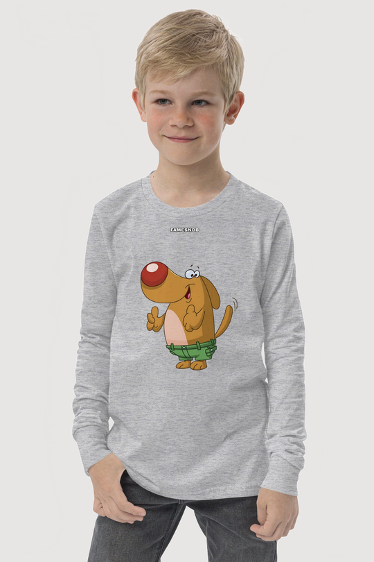 Ringspun Cotton Long Sleeve T-shirt - Famesnob