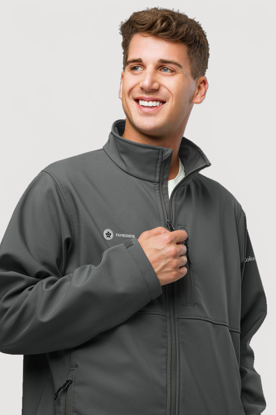 Unisex Columbia Soft Shell Jacket - Famesnob