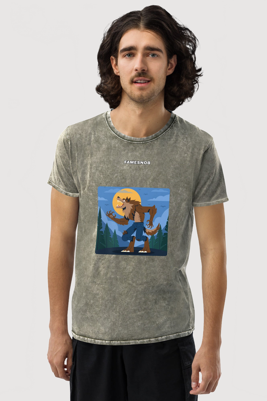 Unisex Denim T-Shirt | Husky - Famesnob