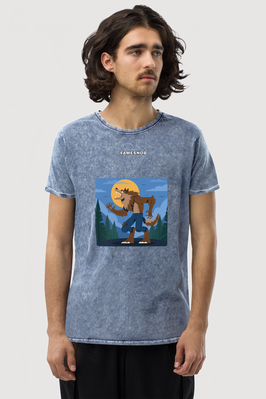 Unisex Denim T-Shirt | Husky - Famesnob