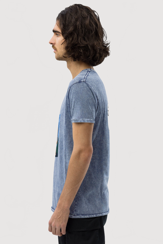 Unisex Denim T-Shirt | Husky - Famesnob