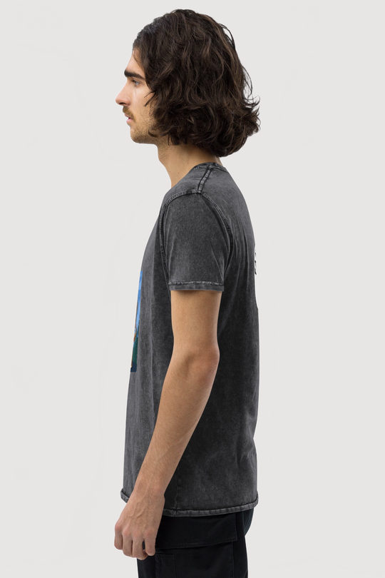 Unisex Denim T-Shirt | Husky - Famesnob