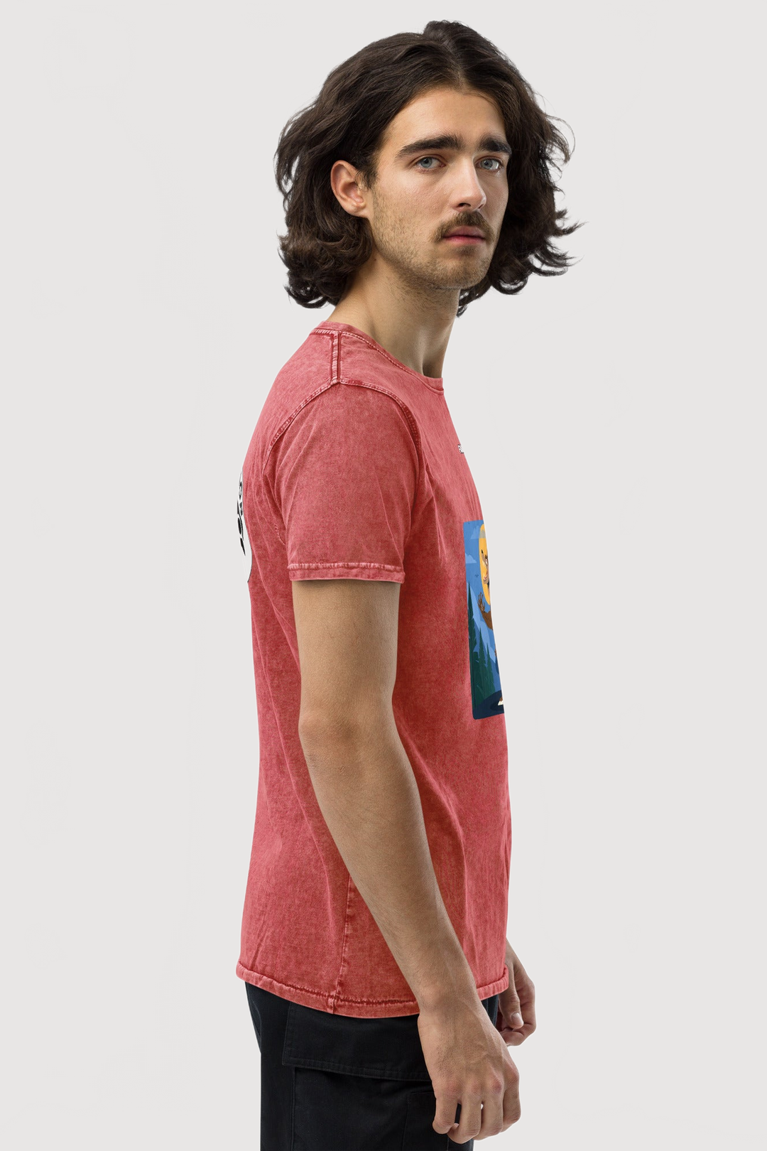 Unisex Denim T-Shirt | Husky - Famesnob