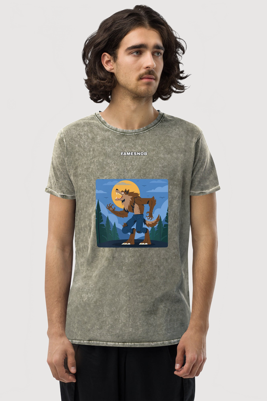 Unisex Denim T-Shirt | Husky - Famesnob