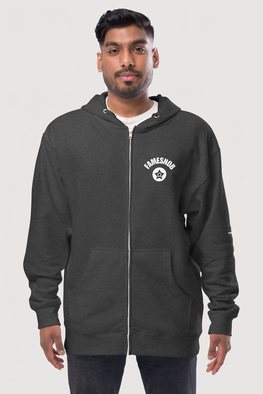 Unisex Fleece Zip Up Hoodie | Independent Trading Co - Famesnob