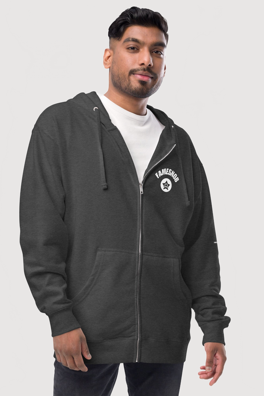 Unisex Fleece Zip Up Hoodie | Independent Trading Co - Famesnob
