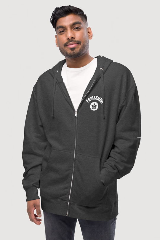 Unisex Fleece Zip Up Hoodie | Independent Trading Co - Famesnob
