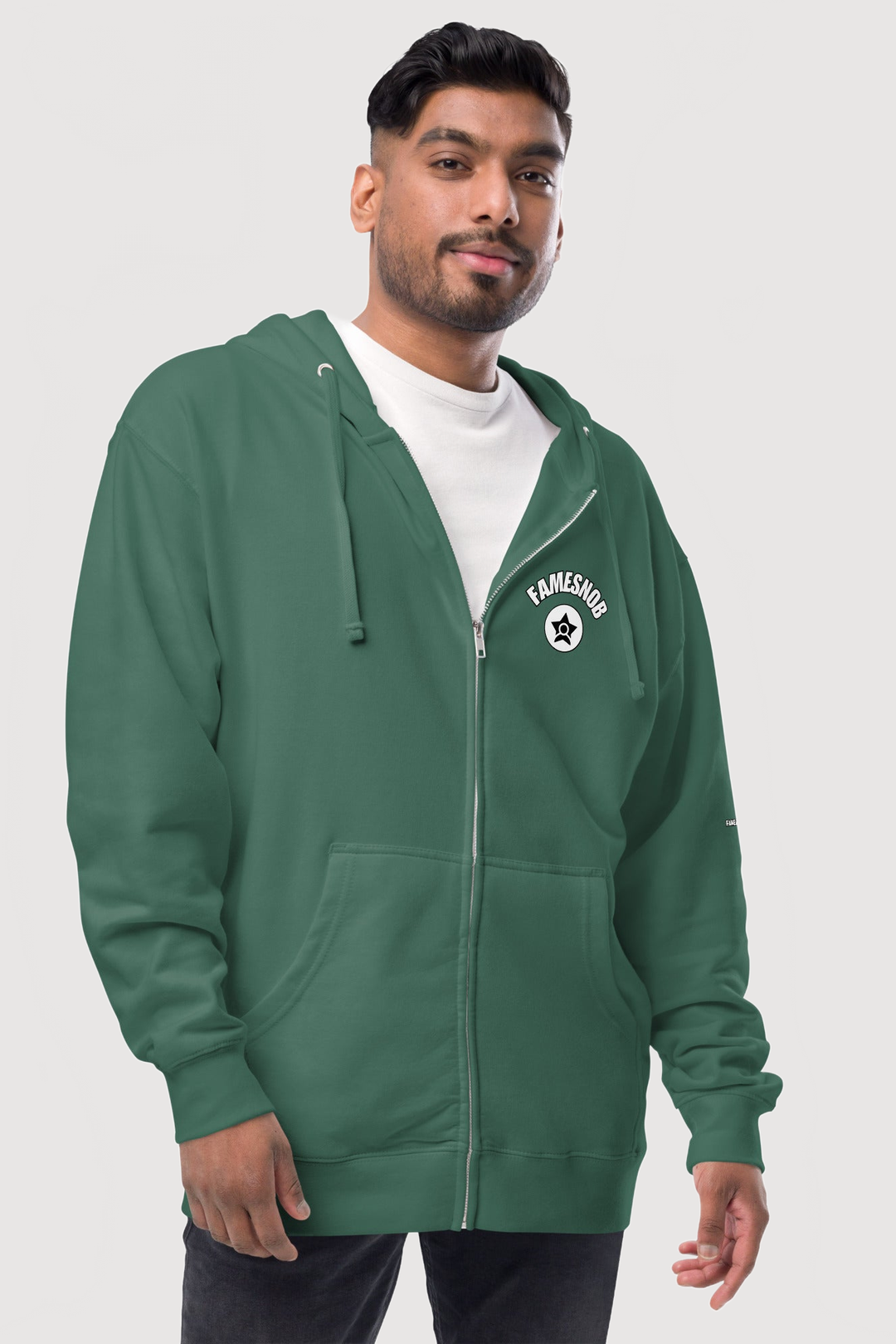 Unisex Fleece Zip Up Hoodie | Independent Trading Co - Famesnob