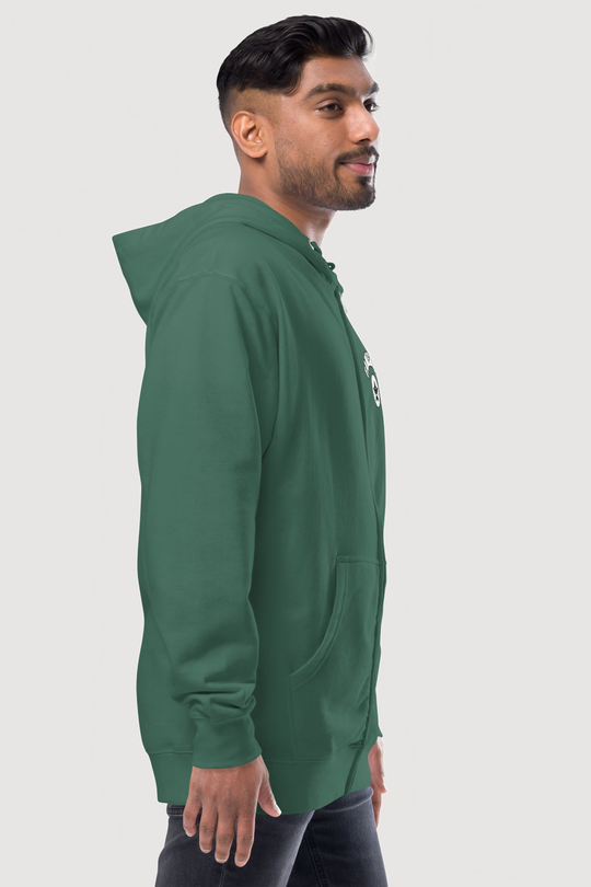 Unisex Fleece Zip Up Hoodie | Independent Trading Co - Famesnob