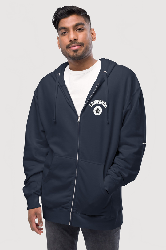 Unisex Fleece Zip Up Hoodie | Independent Trading Co - Famesnob