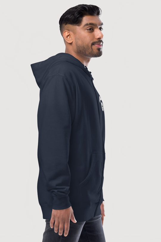 Unisex Fleece Zip Up Hoodie | Independent Trading Co - Famesnob