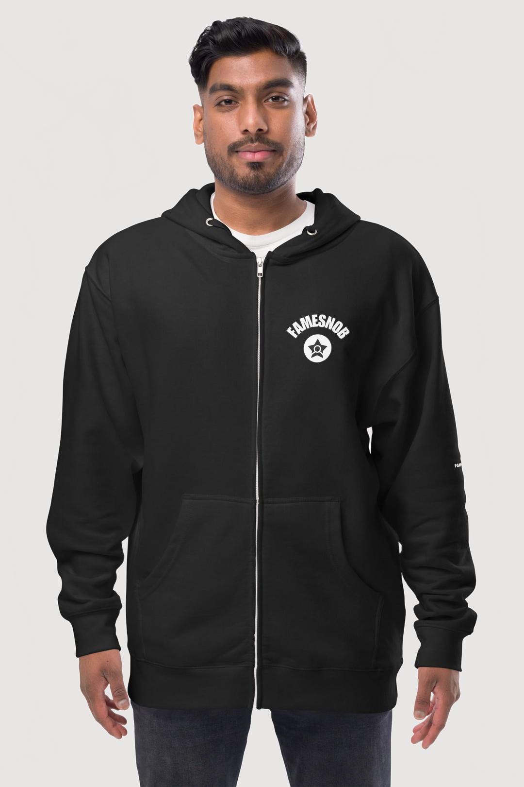 Unisex Fleece Zip Up Hoodie | Independent Trading Co - Famesnob