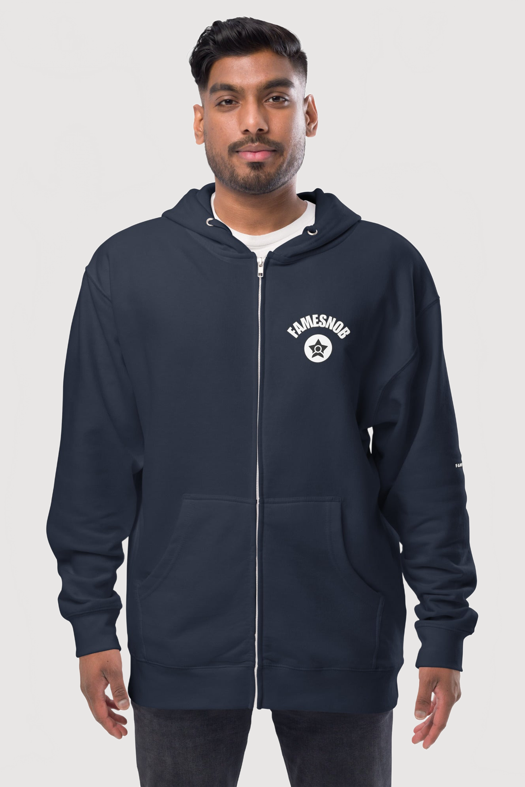Unisex Fleece Zip Up Hoodie | Independent Trading Co - Famesnob
