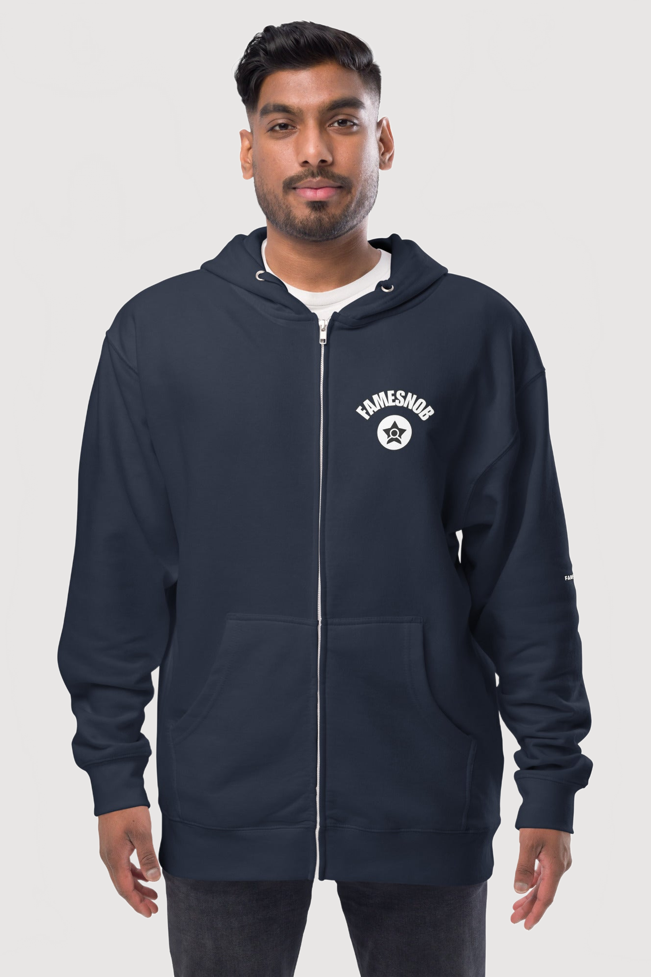 Unisex Fleece Zip Up Hoodie | Independent Trading Co - Famesnob