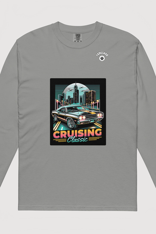 Unisex Garment-Dyed Heavyweight Long-Sleeve Shirt | Comfort Colors - Famesnob