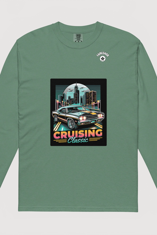 Unisex Garment-Dyed Heavyweight Long-Sleeve Shirt | Comfort Colors - Famesnob