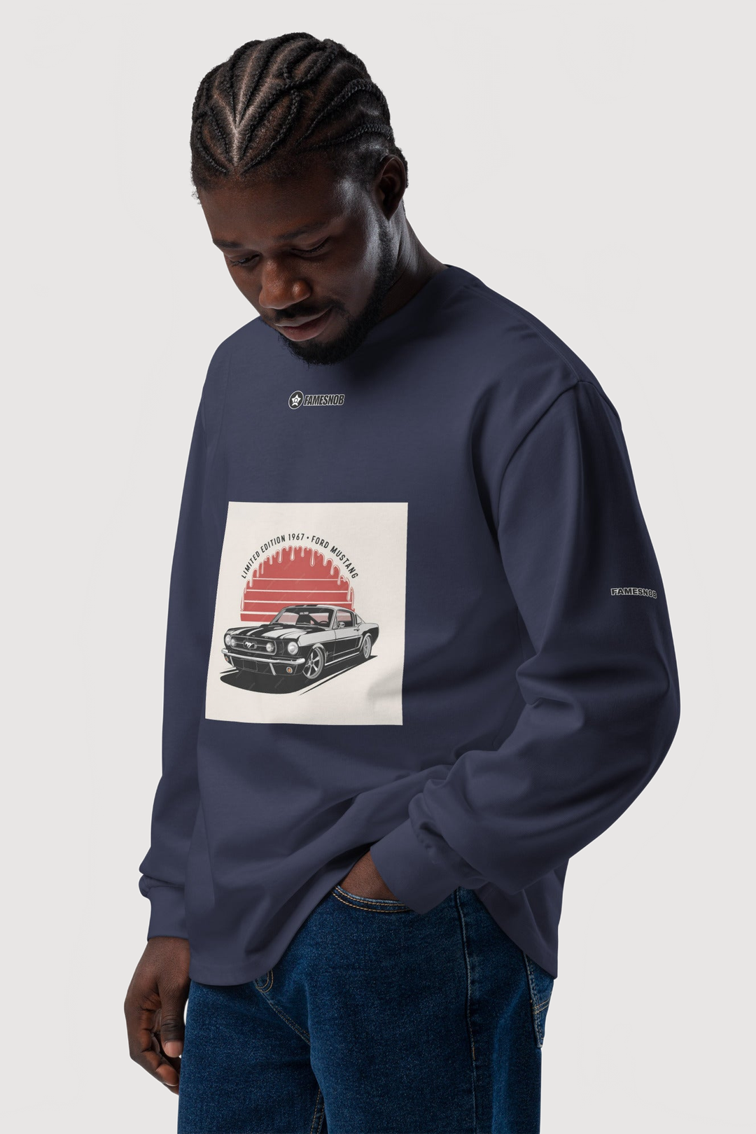Unisex Garment-Dyed Heavyweight Long Sleeve T-shirt | Comfort Colors - Famesnob