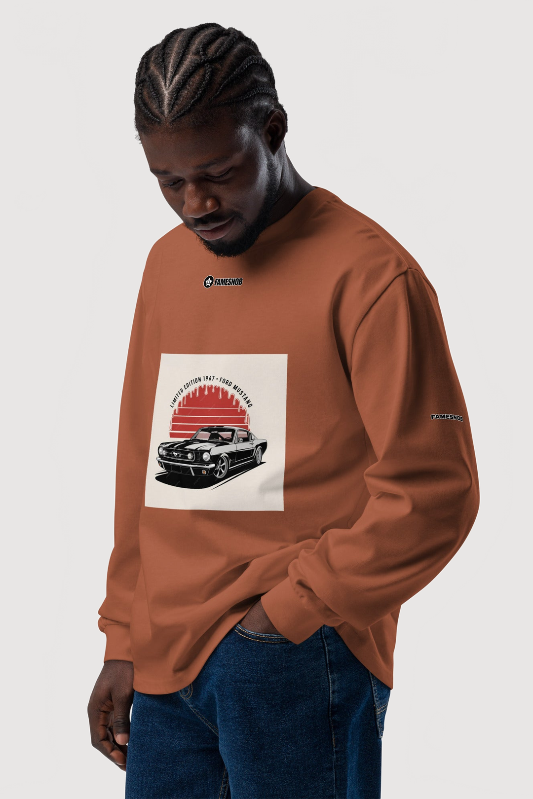 Unisex Garment-Dyed Heavyweight Long Sleeve T-shirt | Comfort Colors - Famesnob