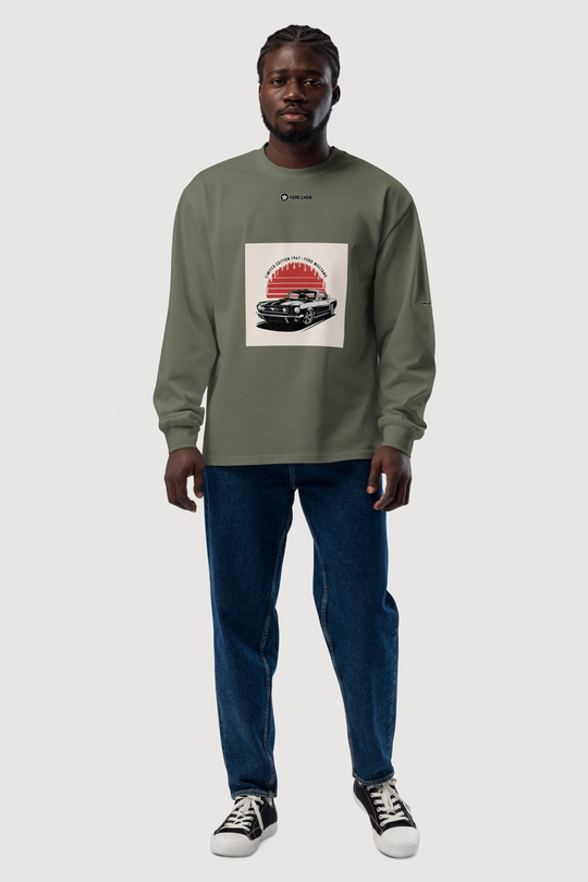 Unisex Garment-Dyed Heavyweight Long Sleeve T-shirt | Comfort Colors - Famesnob