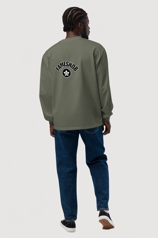 Unisex Garment-Dyed Heavyweight Long Sleeve T-shirt | Comfort Colors - Famesnob