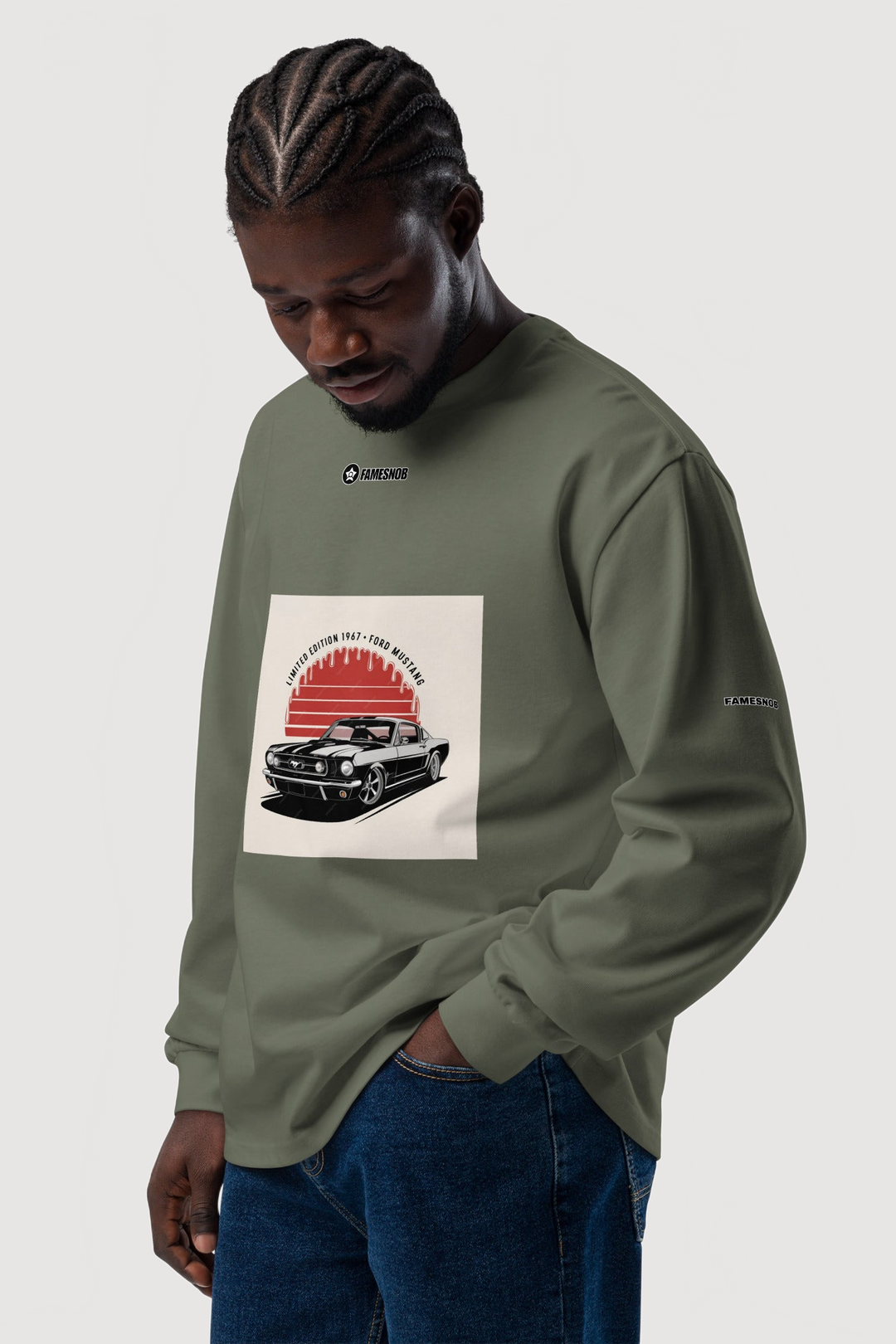 Unisex Garment-Dyed Heavyweight Long Sleeve T-shirt | Comfort Colors - Famesnob