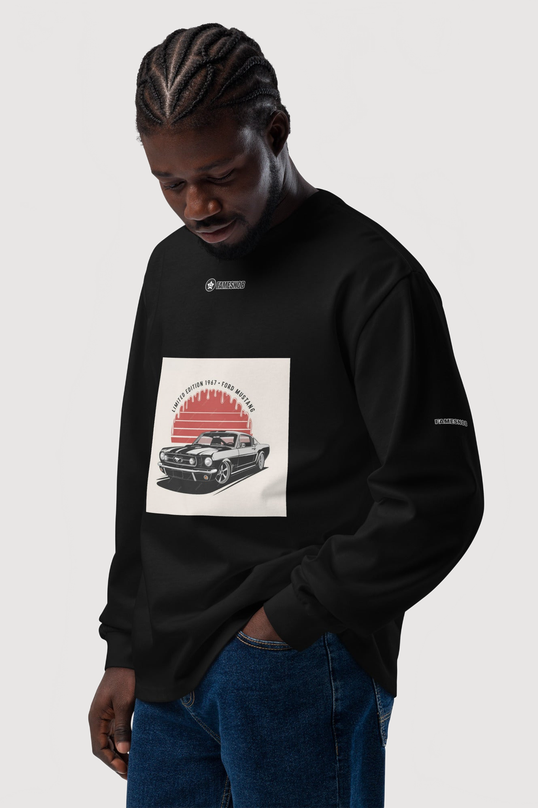 Unisex Garment-Dyed Heavyweight Long Sleeve T-shirt | Comfort Colors - Famesnob