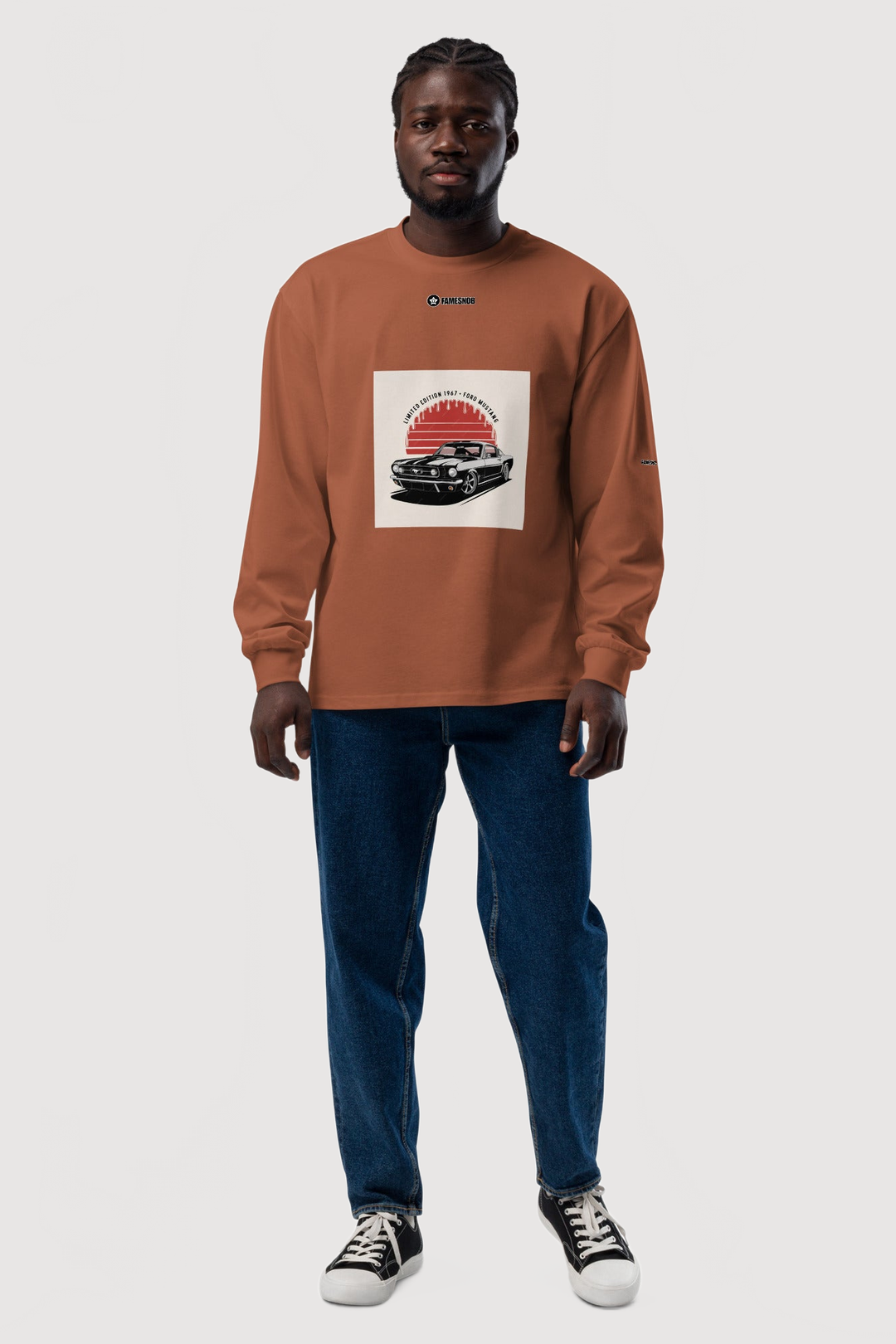 Unisex Garment-Dyed Heavyweight Long Sleeve T-shirt | Comfort Colors - Famesnob