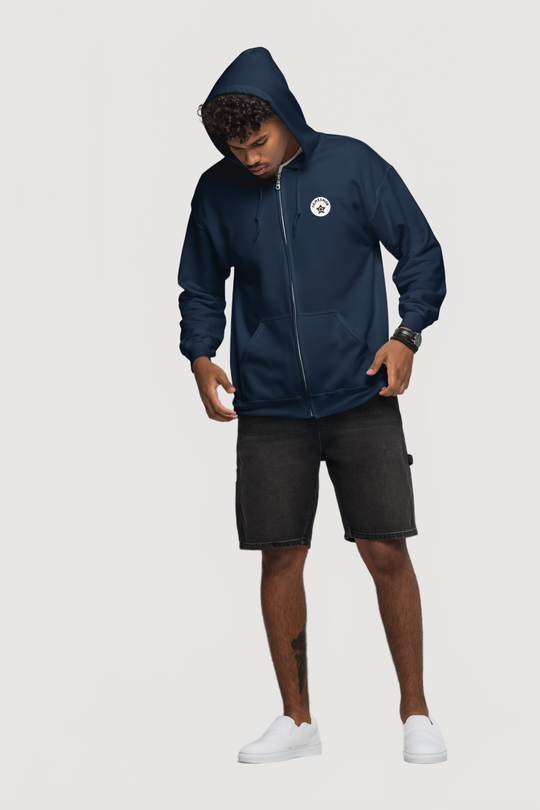 Unisex Heavy Blend Zip Hoodie - Famesnob