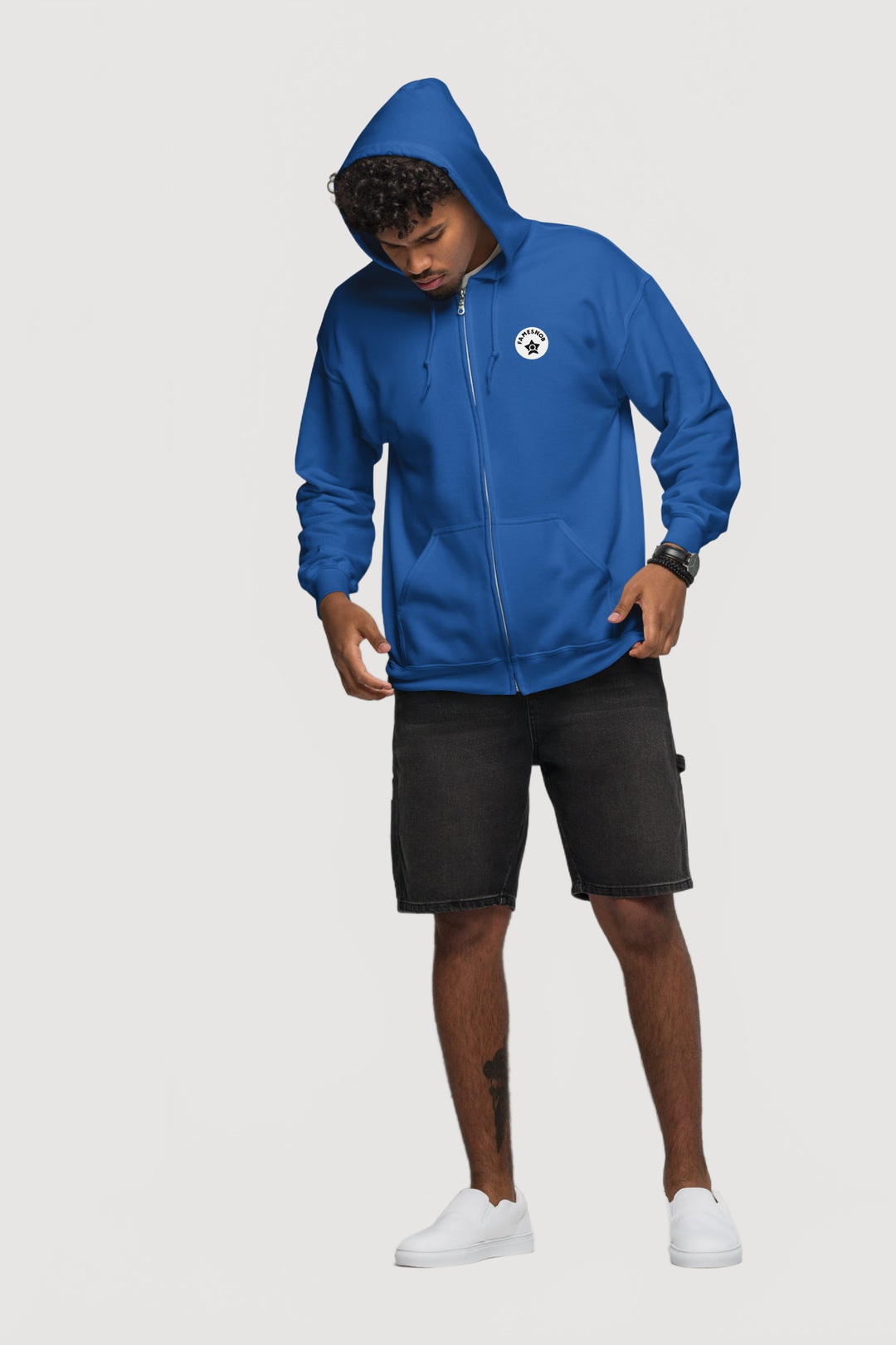 Unisex Heavy Blend Zip Hoodie - Famesnob