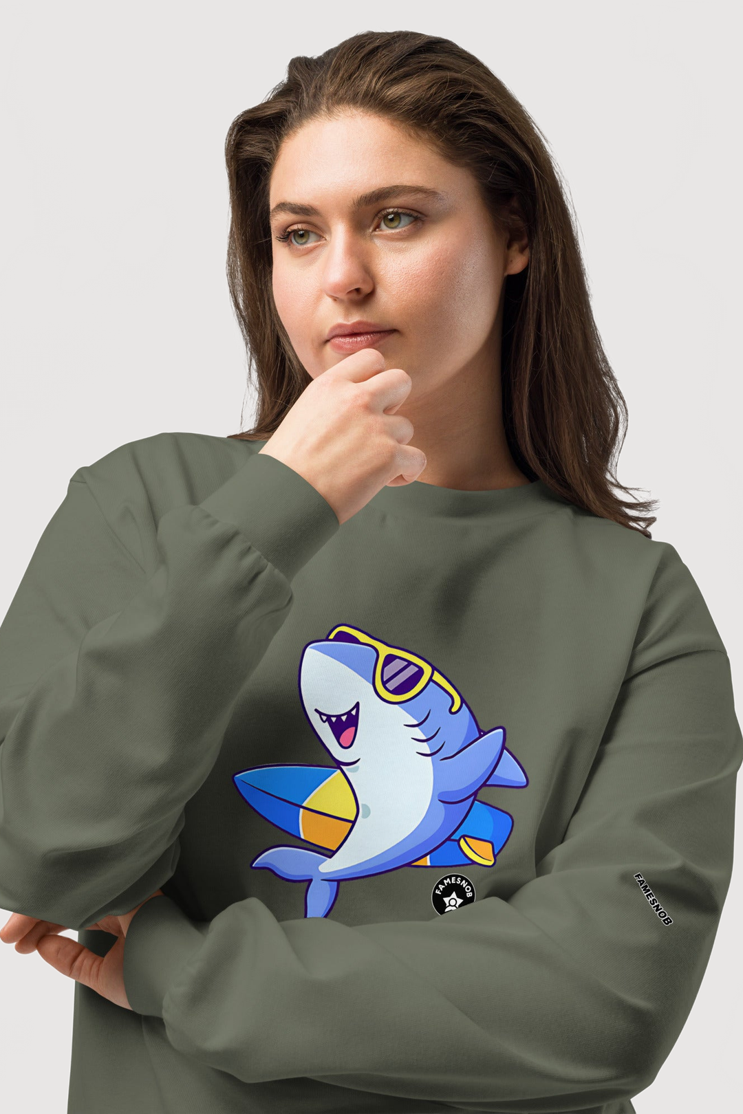 Unisex Heavyweight Long Sleeve Shirt - Famesnob