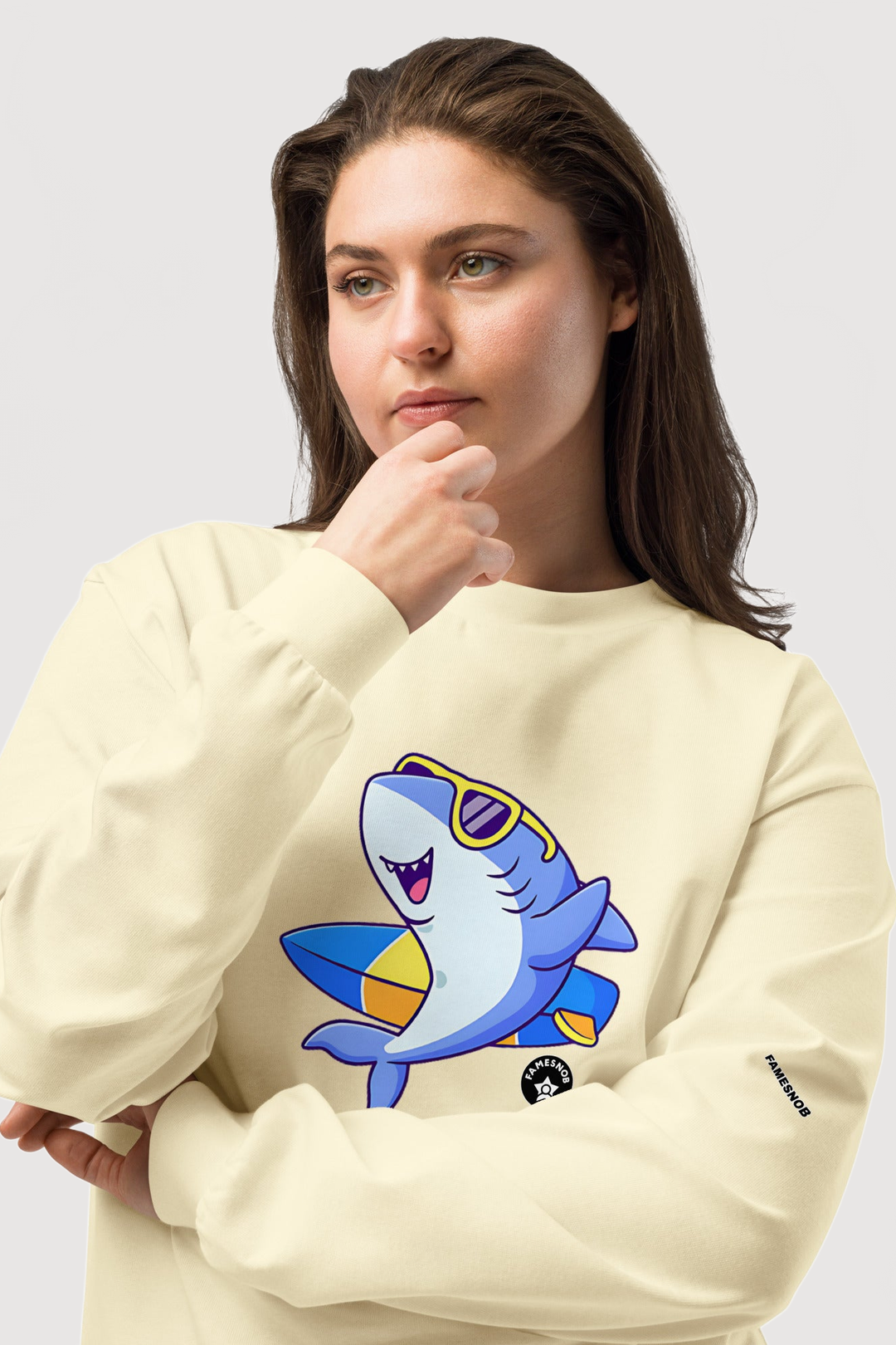 Unisex Heavyweight Long Sleeve Shirt - Famesnob