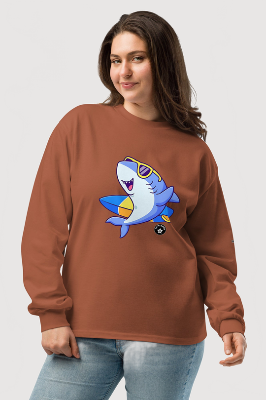 Unisex Heavyweight Long Sleeve Shirt - Famesnob