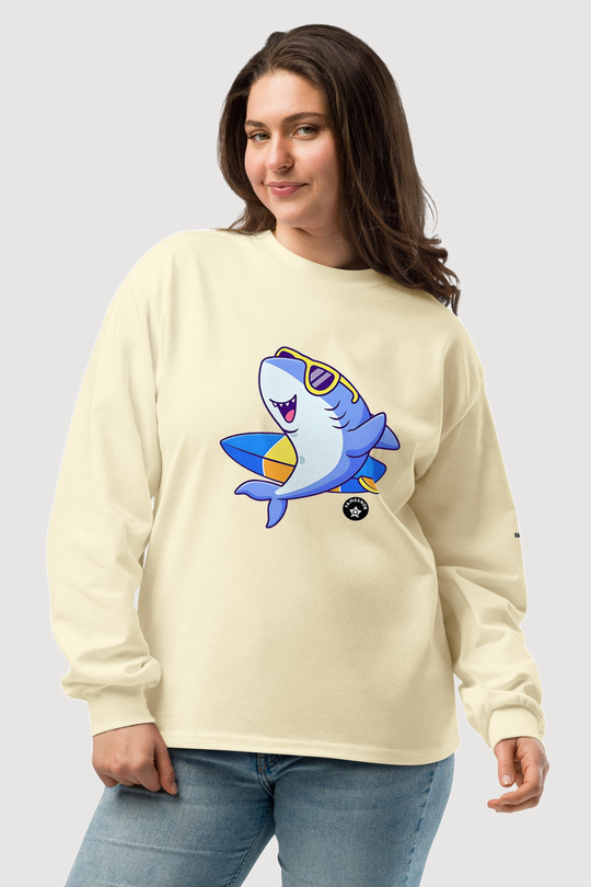 Unisex Heavyweight Long Sleeve Shirt - Famesnob
