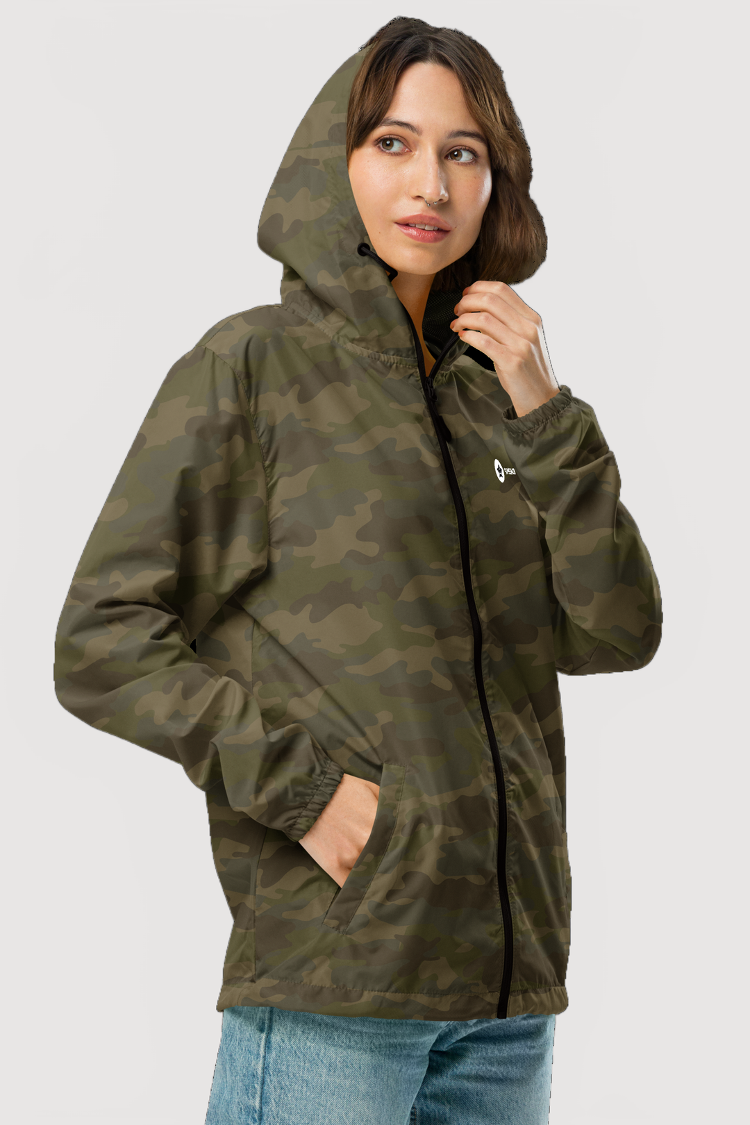 Unisex Lightweight Zip Up Windbreaker | Independent Trading - Famesnob