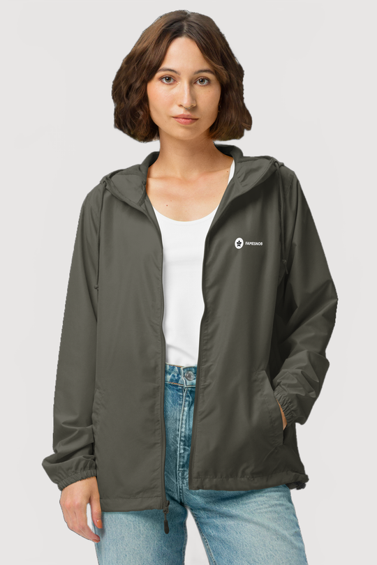 Unisex Lightweight Zip Up Windbreaker | Independent Trading - Famesnob
