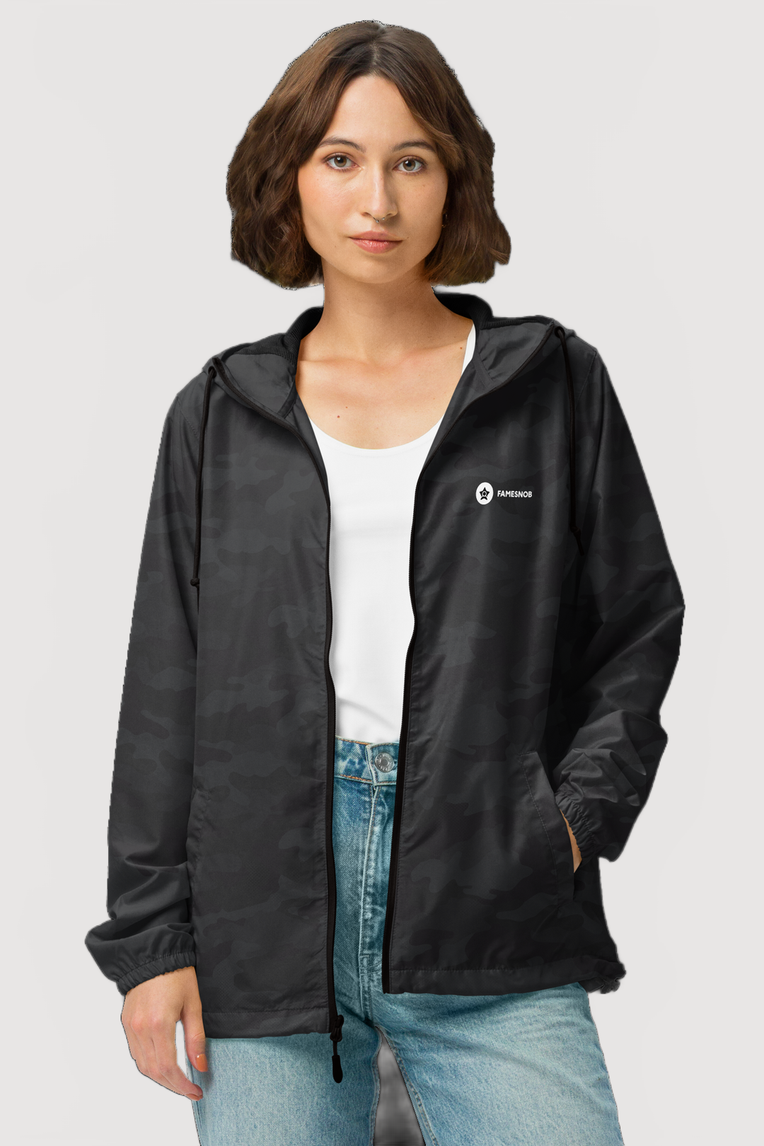 Unisex Lightweight Zip Up Windbreaker | Independent Trading - Famesnob