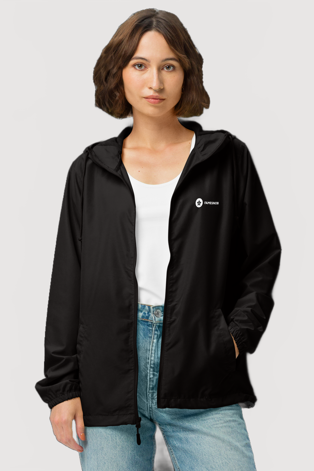 Unisex Lightweight Zip Up Windbreaker | Independent Trading - Famesnob