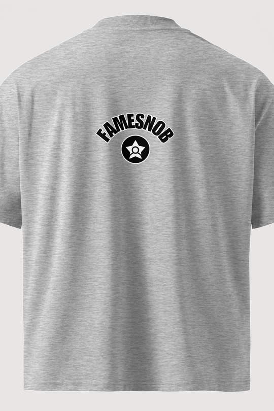Unisex Organic Oversized High Neck T-shirt | Stanley/Stella - Famesnob