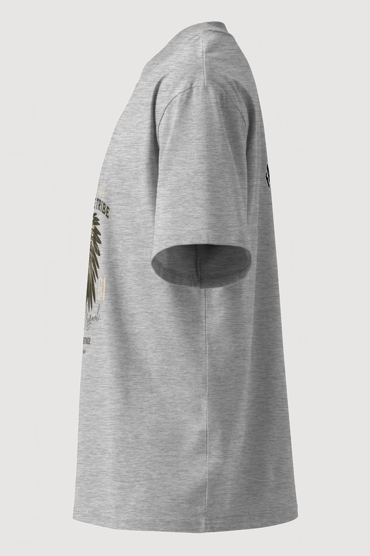 Unisex Organic Oversized High Neck T-shirt | Stanley/Stella - Famesnob