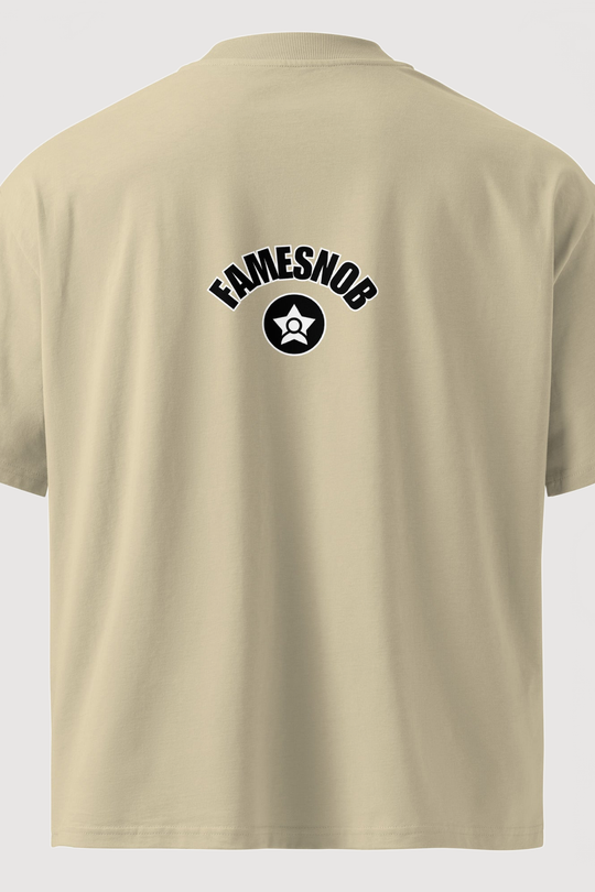 Unisex Organic Oversized High Neck T-shirt | Stanley/Stella - Famesnob