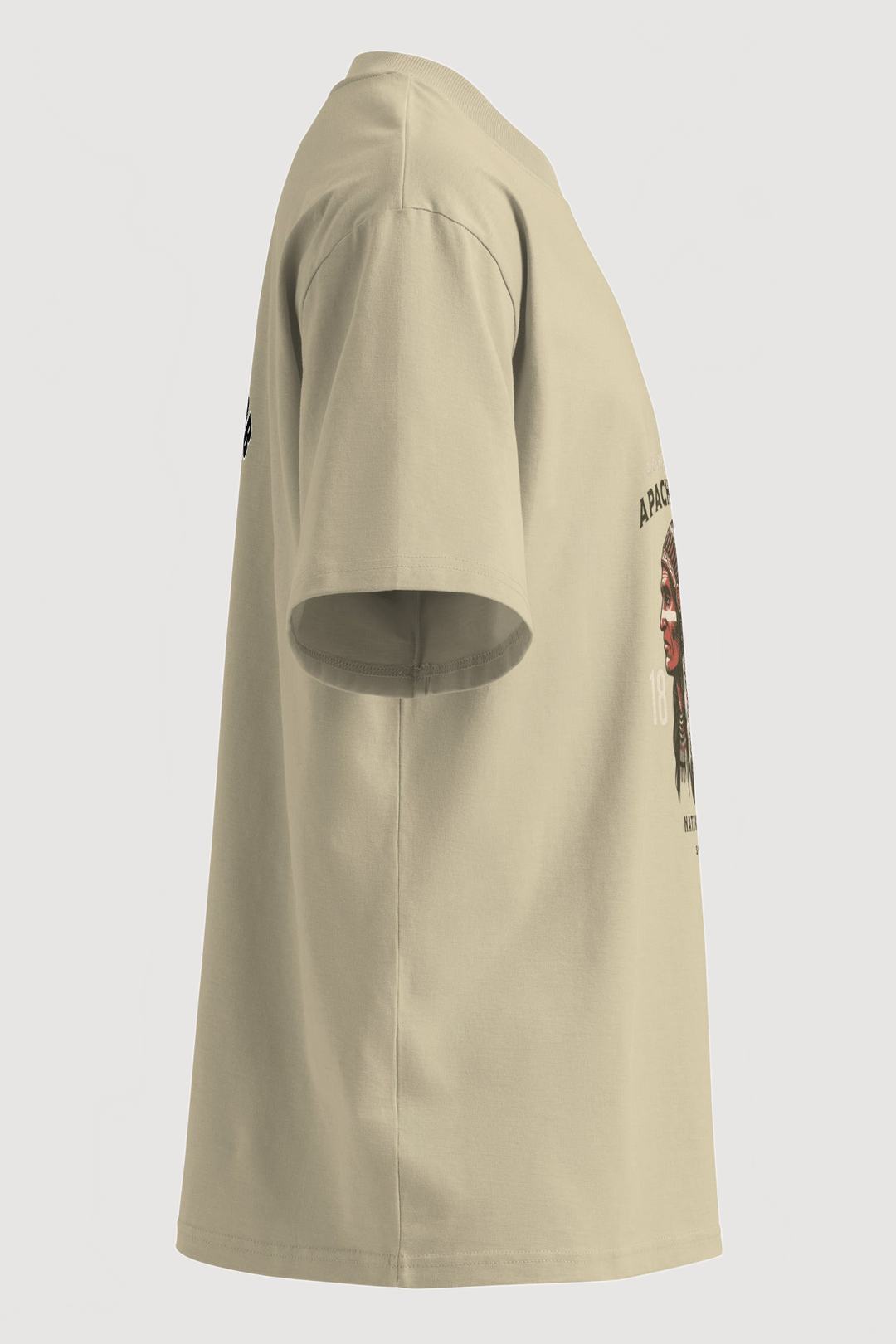 Unisex Organic Oversized High Neck T-shirt | Stanley/Stella - Famesnob