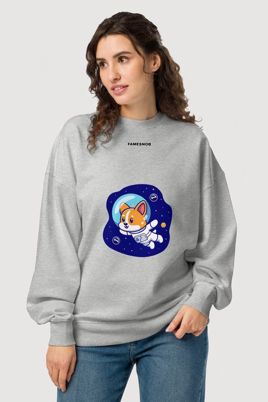 Unisex Organic Oversized Sweatshirt | Stanley/Stella - Famesnob