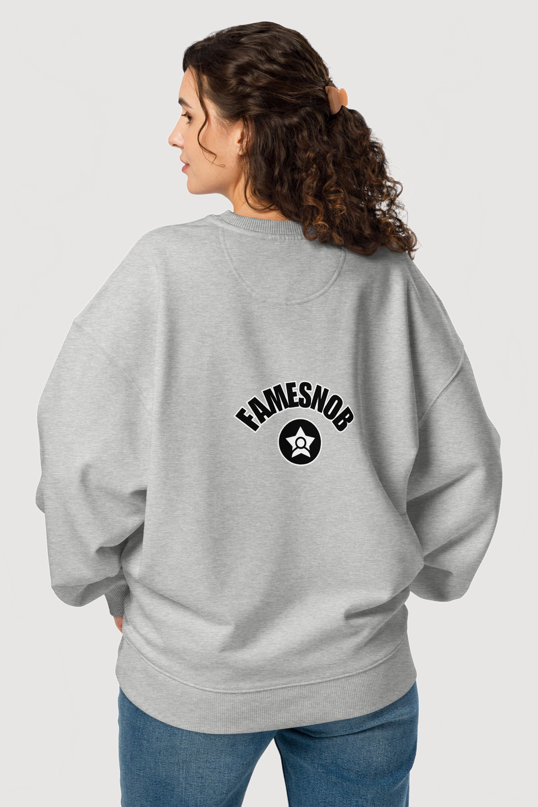 Unisex Organic Oversized Sweatshirt | Stanley/Stella - Famesnob