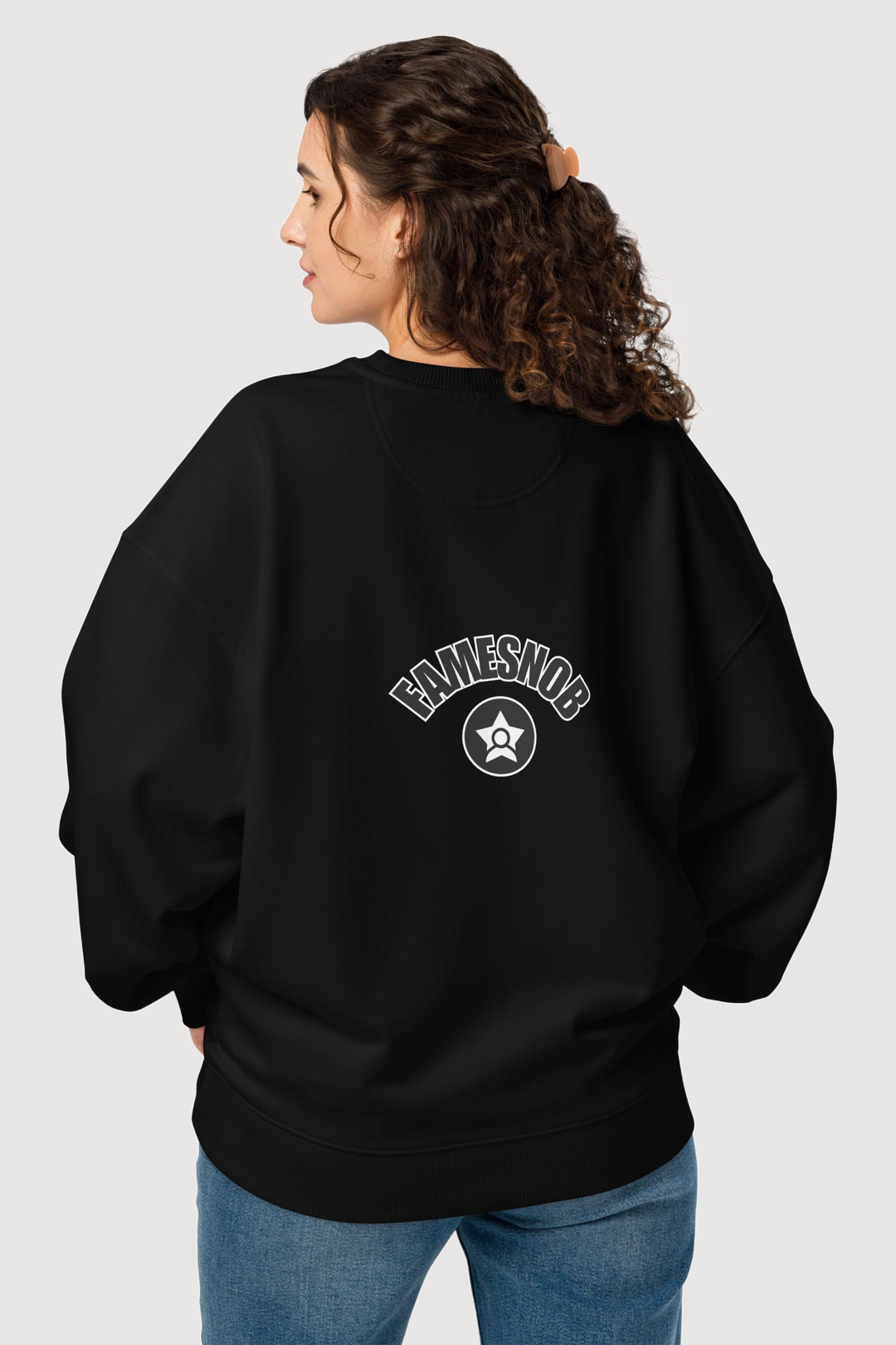 Unisex Organic Oversized Sweatshirt | Stanley/Stella - Famesnob