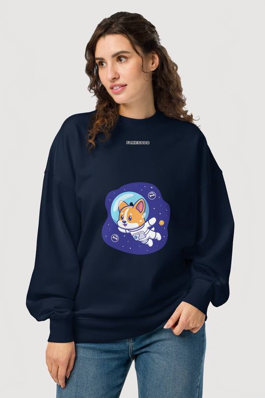 Unisex Organic Oversized Sweatshirt | Stanley/Stella - Famesnob